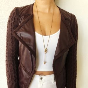 Anthropologie sweater jacket